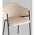 Стул Brace велюр молочный варинант исполнения - 2 | Loft Concept в Волгограде