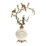 Подсвечник с декором из птиц на ветвях Birds of Paradise варинант исполнения - 2 | Loft Concept в Волгограде