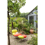 Дизайнерское разноцветное кресло на металлическом каркасе с подставкой для ног Poltronova Plasma Armchair варинант исполнения - 9 | Loft Concept в Волгограде