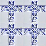 Плитка с узором Кресты варинант исполнения - 1 | Loft Concept в Волгограде