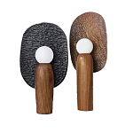 Настольная лампа из дерева Decorative Wooden Lamp варинант исполнения - 1 | Loft Concept в Волгограде