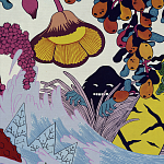 Homer Simpson in Paradise картина акрил на холсте варинант исполнения - 3 | Loft Concept в Волгограде