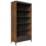 Стеллаж для книг открытый из массива бука Tasteful Furniture варинант исполнения - 1 | Loft Concept в Волгограде