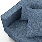 Мебельная ткань Шенилл голубой цвет 138 см T4-26 варинант исполнения - 4 | Loft Concept в Волгограде