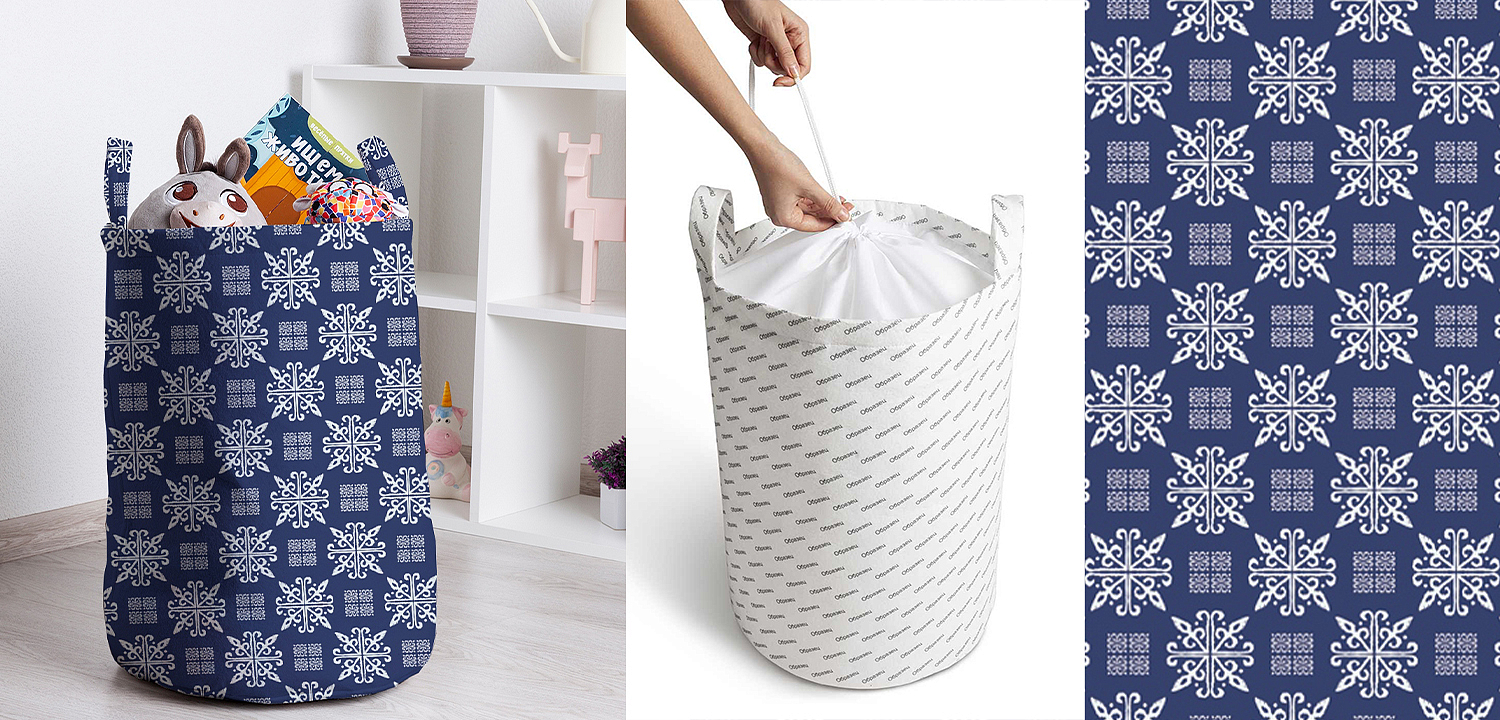 Корзина Snowflakes Basket Корзина Snowflakes Basket - Loft-Concept в Волгограде