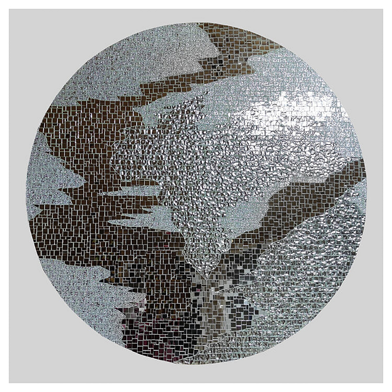 Панно «Moon light» Серый Зеркало в Волгограде | Loft Concept 