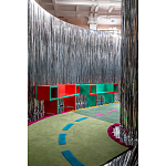 Дизайнерская разноцветная скамья Canton Bench варинант исполнения - 6 | Loft Concept в Волгограде