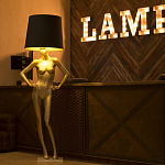 Лампа MANNEQUIN LAMP с абажуром руки на талии варинант исполнения - 5 | Loft Concept в Волгограде