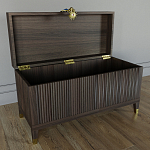 Большой дизайнерский Сундук Elsa Dreams Walnut варинант исполнения - 2 | Loft Concept в Волгограде