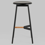 Черный барный стул Knopper варинант исполнения - 2 | Loft Concept в Волгограде