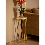 Столик дизайнерский Beige marble варинант исполнения - 4 | Loft Concept в Волгограде