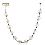 Люстра подвесная с шарообразными плафонами Crystal Globule варинант исполнения - 5 | Loft Concept в Волгограде