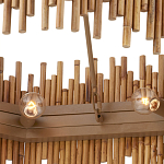 Люстра с абажуром из ротанга Wicker Furniture варинант исполнения - 2 | Loft Concept в Волгограде