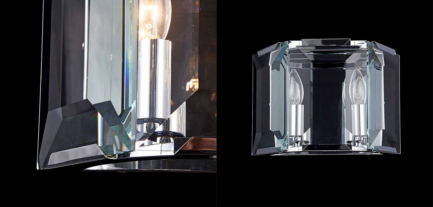 Бра Lari Harlow Crystal Round chrome Бра Lari Harlow Crystal Round chrome - Loft-Concept в Волгограде