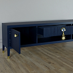 TV-тумба Дизайнерская Elsa Dreams Blue варинант исполнения - 3 | Loft Concept в Волгограде