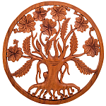 Панно из дерева Foliage Panel With Trees варинант исполнения - 1 | Loft Concept в Волгограде