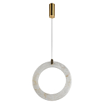 Подвесной светильник в форме кольца Cryptocrystalline Stone варинант исполнения - 7 | Loft Concept в Волгограде