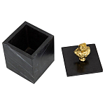 Мраморная шкатулка с бюстом из металла KELLY WEARSTLER варинант исполнения - 7 | Loft Concept в Волгограде