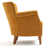 Кресло велюровое на ножках из массива ясеня Jessie Armchair варинант исполнения - 3 | Loft Concept в Волгограде