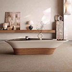 Журнальный столик фигурный со стеклянной столешницей Table Drop варинант исполнения - 3 | Loft Concept в Волгограде