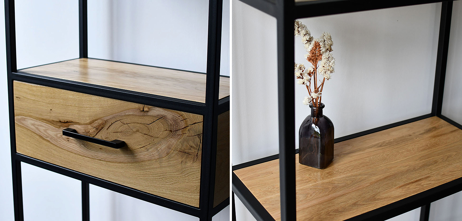 Стеллаж Elif Industrial Metal Rust Rack Стеллаж Elif Industrial Metal Rust Rack - Loft-Concept в Волгограде
