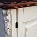 ТВ-тумба в стиле прованс из массива дерева Montmartre Wooden Provence TV Stand варинант исполнения - 2 | Loft Concept в Волгограде