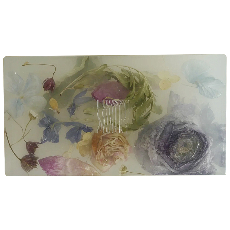 Шкатулка из эпоксидной смолы с цветами белая Epoxy Resin Rectangular Box White Белый Мульти Шкатулка из эпоксидной смолы с цветами белая Epoxy Resin Rectangular Box White Белый Мульти в Волгограде | Loft Concept