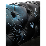 Кресло "Баския и Уорхол" Basquiat Warhol graffiti chair натуральная кожа варинант исполнения - 8 | Loft Concept в Волгограде
