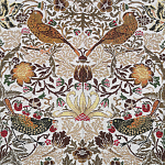 Мебельная ткань Гобелен William Morris кофейный цвет N 1114 варинант исполнения - 7 | Loft Concept в Волгограде