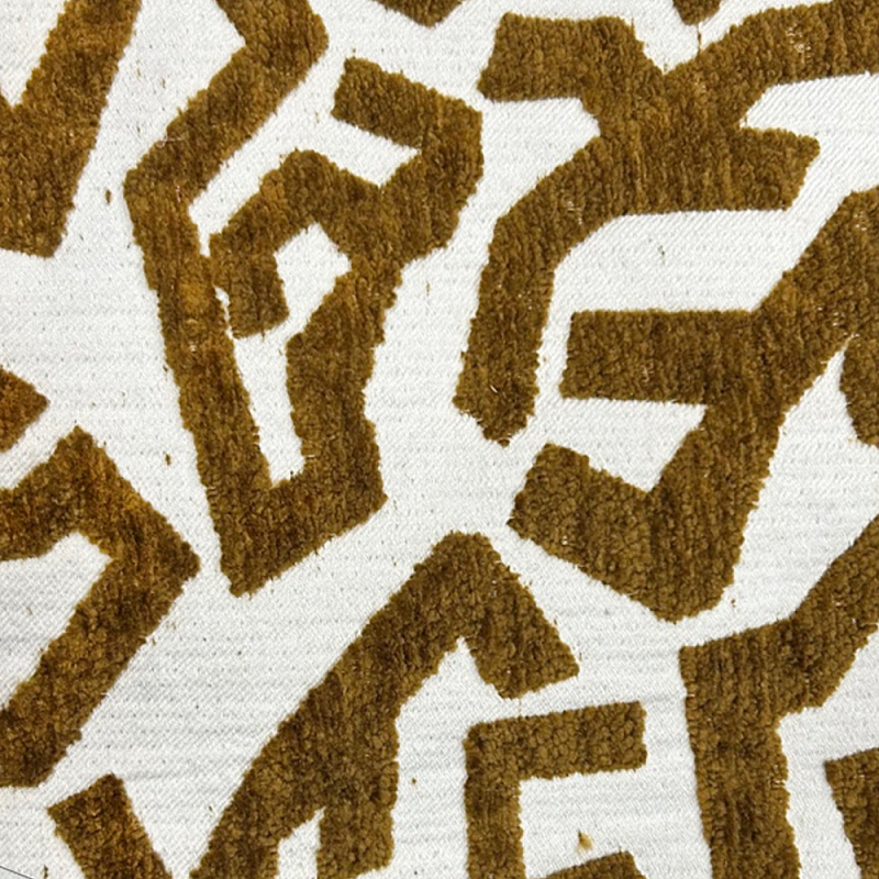 Мебельная ткань Makutu Шенилл цвет Шафран N 1200 Шафрановый в Волгограде | Loft Concept 