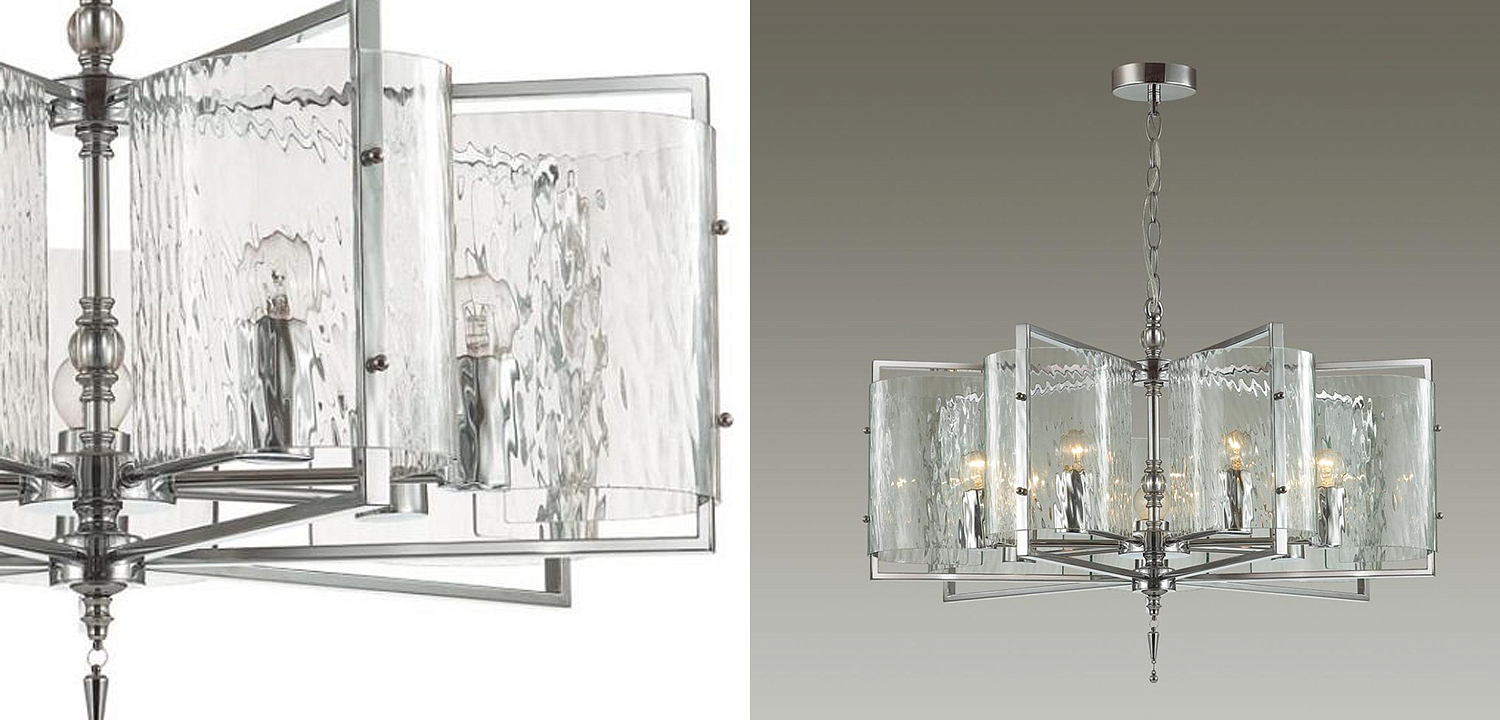 Люстра Karissa Chrome Chandelier 65 Люстра Karissa Chrome Chandelier 65 - Loft-Concept в Волгограде