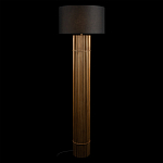 Торшер с металлическим золотым трубчатым основанием Fulgurite варинант исполнения - 3 | Loft Concept в Волгограде