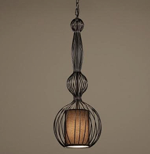 Подвесной светильник Wire Dream Pendant 3 Черный