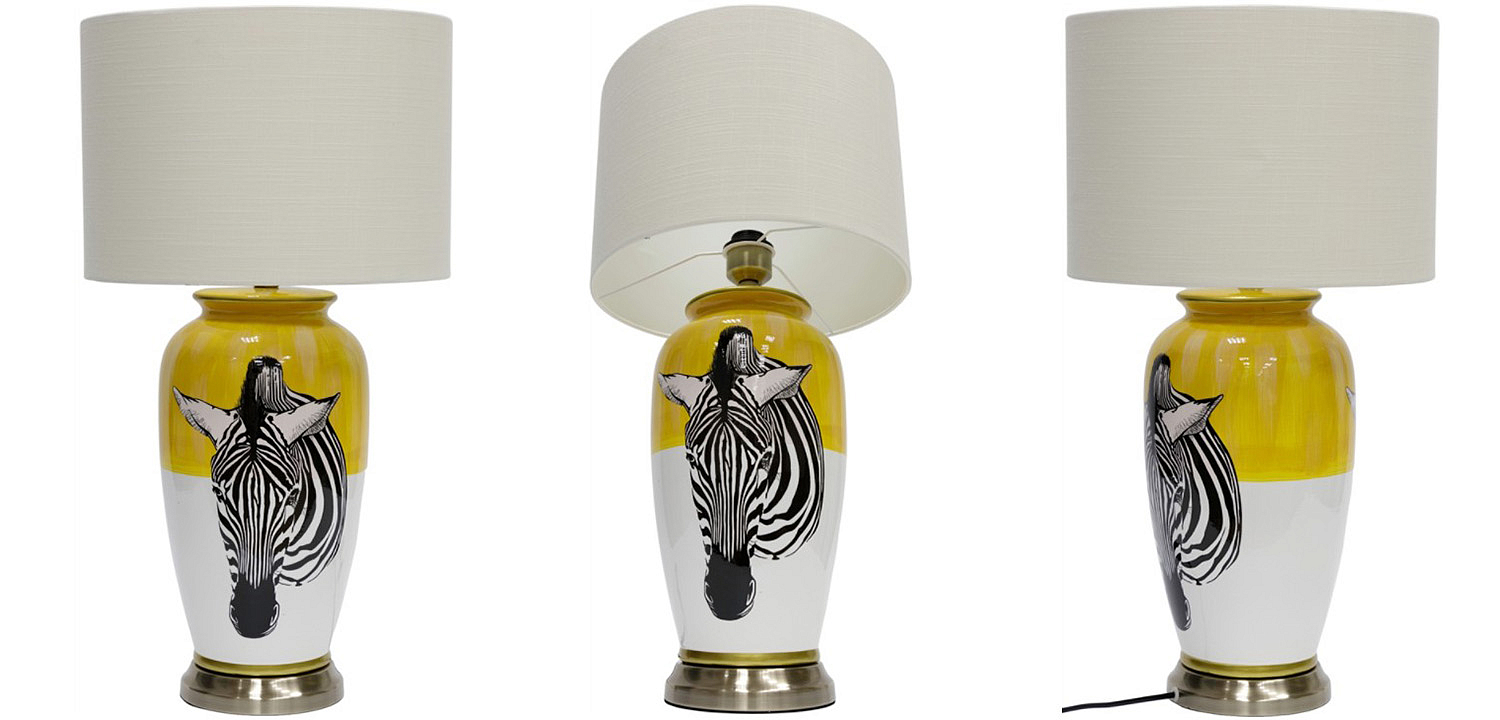 Настольная лампа Zebra head Table lamp Настольная лампа Zebra head Table lamp - Loft-Concept в Волгограде