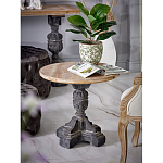 Столик кофейный с резным античным узором Antique Engraving варинант исполнения - 7 | Loft Concept в Волгограде