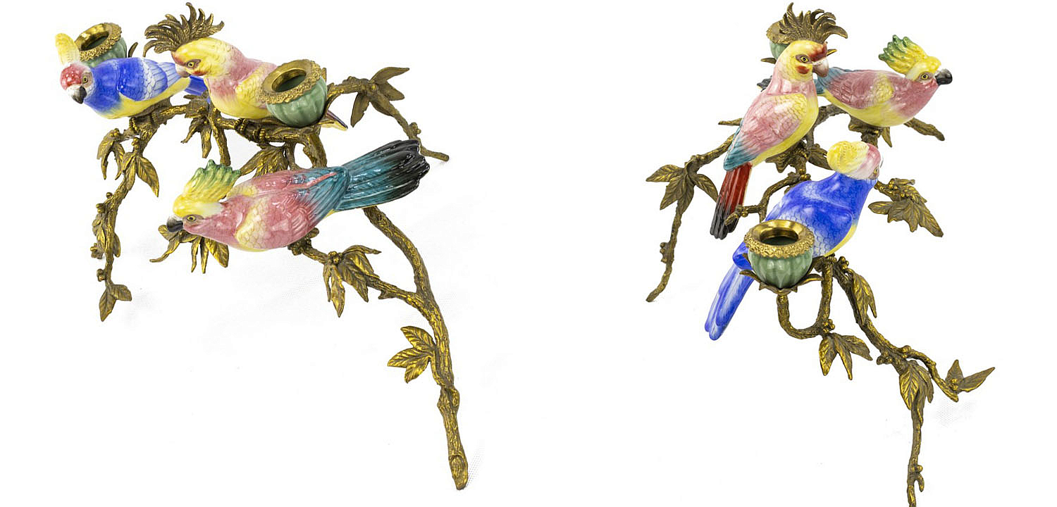 Подсвечник Birds On A Branch Eden Garden Подсвечник Birds On A Branch Eden Garden - Loft-Concept в Волгограде