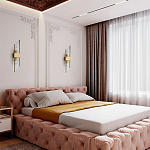 Бра с декором в виде хрустальных трубочек Nembus Brass Glass Wall Lamp варинант исполнения - 2 | Loft Concept в Волгограде