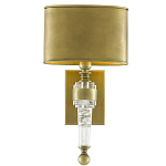 Бра с овальным абажуром на прозрачном основании Masculinity варинант исполнения - 2 | Loft Concept в Волгограде