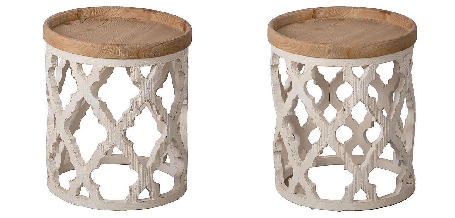 Приставной стол Panfilu Wooden Side Table Приставной стол Panfilu Wooden Side Table - Loft-Concept в Волгограде