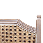 Изголовье кровати коричневое с обивкой из ротанга Olivia Headboard варинант исполнения - 2 | Loft Concept в Волгограде