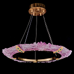 Люстра в форме кольца розовая Warm Pink Light варинант исполнения - 1 | Loft Concept в Волгограде