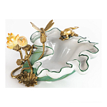 Чаша фигурная с обитателями леса и цветами Eden Garden варинант исполнения - 2 | Loft Concept в Волгограде