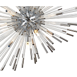 Дизайнерский светильник с лучами Morning Sun Chandelier Silver варинант исполнения - 5 | Loft Concept в Волгограде