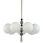 Люстра со вставками из керамики SkyEast 7 ламп варинант исполнения - 1 | Loft Concept в Волгограде