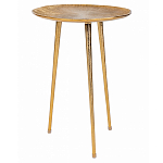 Металлический кофейный столик Waterlily Gold варинант исполнения - 1 | Loft Concept в Волгограде