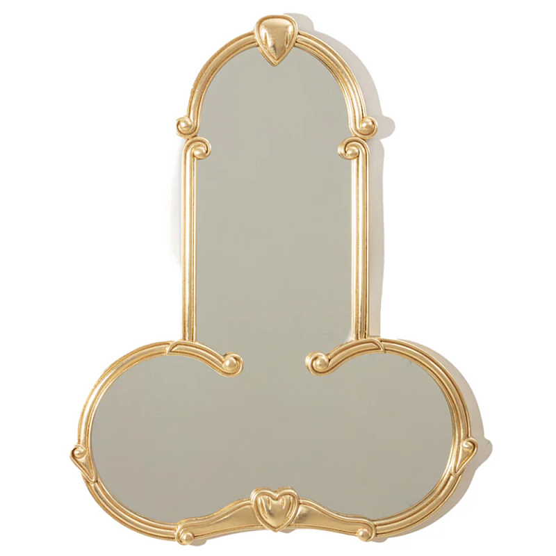 Зеркало SELETTI Liberty Mirror Man Золотой в Волгограде | Loft Concept 