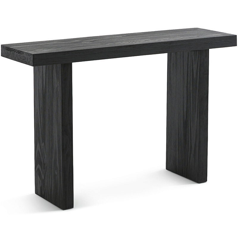 Консоль из массива сосны Morino Console Table Черный Консоль из массива сосны Morino Console Table Черный в Волгограде | Loft Concept