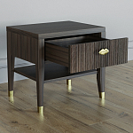 Прикроватная тумбочка с ящиком Elsa Dreams Walnut варинант исполнения - 2 | Loft Concept в Волгограде