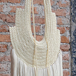 Аксессуар настенный в Эко стиле Белый wall decor White dress варинант исполнения - 1 | Loft Concept в Волгограде