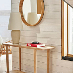 Зеркало круглое в раме из ротанга Wickerwork варинант исполнения - 5 | Loft Concept в Волгограде